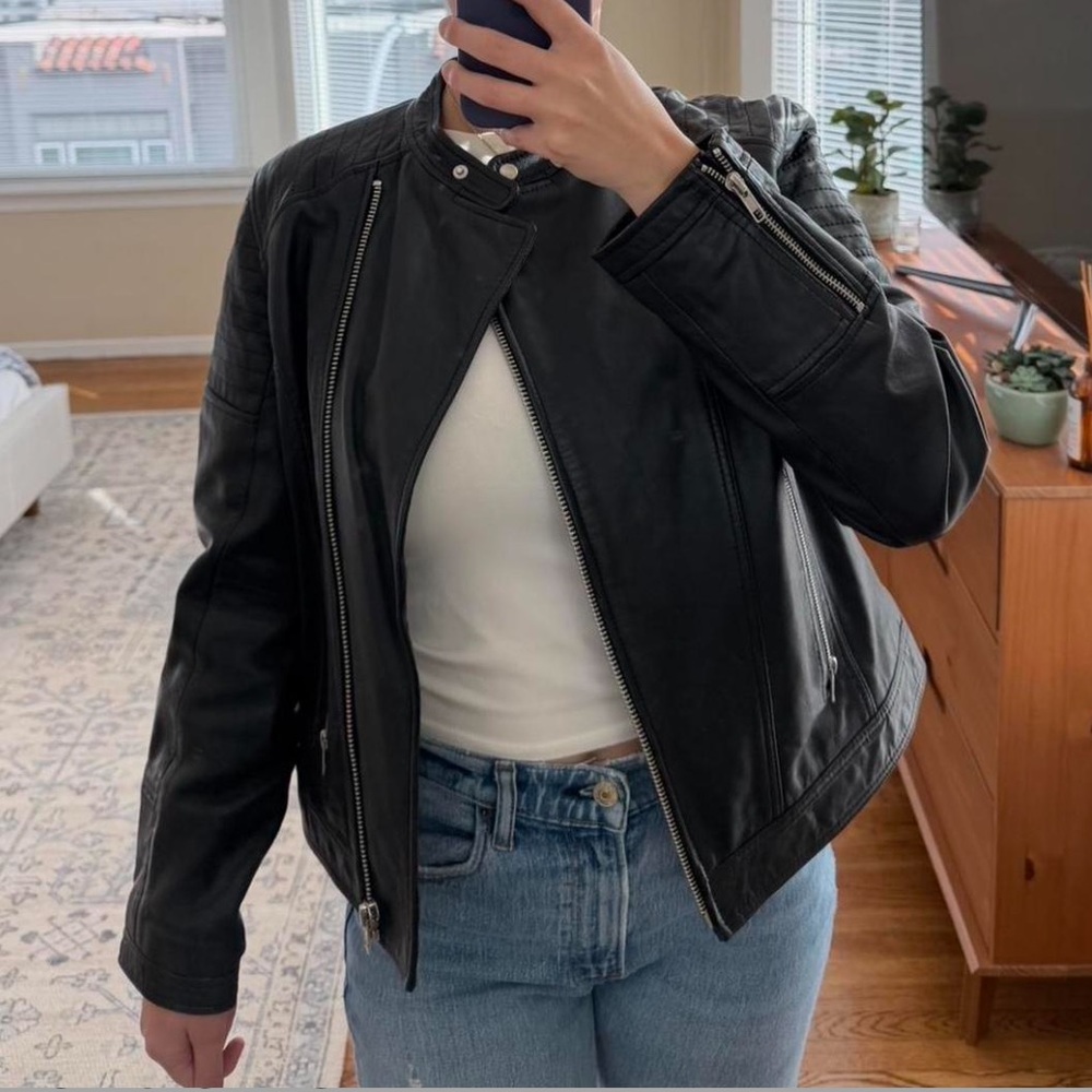 Quince Leather Jacket